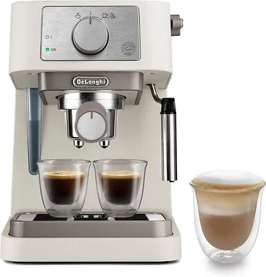 De'Longhi EC260.CR Manual Coffee Machine Espresso Maker Stilosa 1100w Cream • £76.99