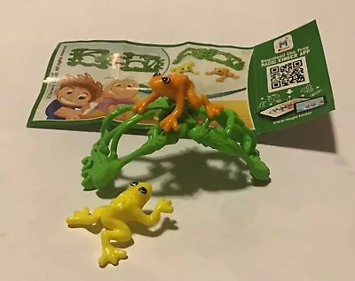 Kinder Surprise NATOONS  2 X Frogs With Fence  EN125 Inc BPZ  • $1.50