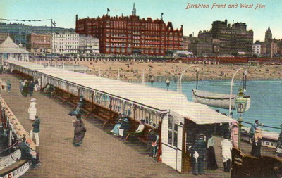 £1.75 • Buy Sussex - Brighton Front From The West Pier.