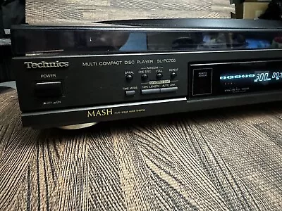 Vintage Technics Multi CD Compact Disc Player SL-PC705 5 Disc CD Changer • $87.24