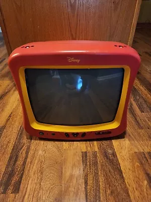 Disney 13  Mickey Mouse Limited Edition Gaming TV DT1350-C No Ears Speakers CRT • $80