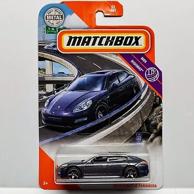 Matchbox 2010 Porsche Panamera | MBX Highway 2020 | 85/100 Metalflake Gray • $4.85