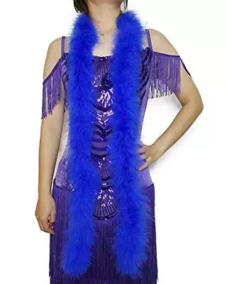 2 Yards 30g Fluffy Marabou Feather Boa For DIY Craft Sewing Trim Home Wedding... • $21.64