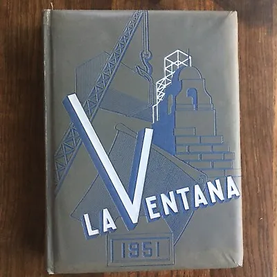 Vintage Texas Tech Yearbook La Ventana 1951 • $12.22