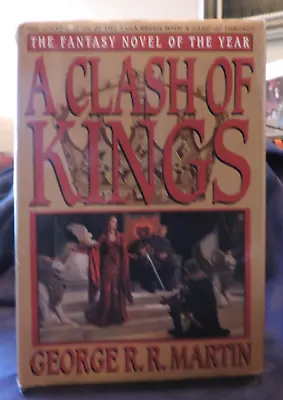 A CLASH Of KINGS - Hardcover 1st BCE George R.R. Martin 1999 Look • $9.99