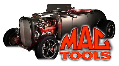 Mac Tools Sticker Decal Hot Rod Coupe Garage Mechanic Toolbox Sign Tin Chest Usa • $5