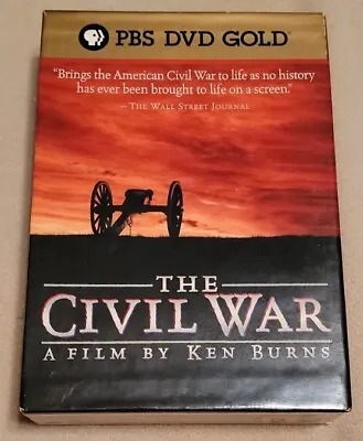 $9.99 • Buy The Civil War: Ken Burns Documentary (DVD, 2002) 5-Disc Box Set, 11 Hours, PBS