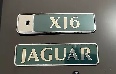 Jaguar XJ6 Boot & Bonet Badge • $100