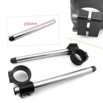 Motorcycle 50mm Clip On Ons Handle Bar Fits For Honda CBR 1000RR 2004-2012 CNC • $44.28