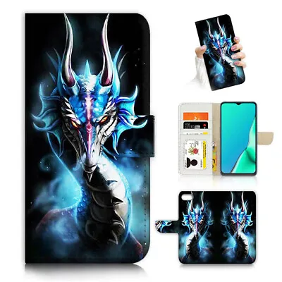 ( For IPod Touch 5 6 7 ) Wallet Flip Case Cover AJ24350 Dragon • $12.99