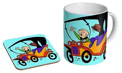 Mr Magoo Classic Car - Coffee / Tea Mug And Coaster Gift Set • £9.99