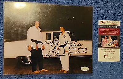 Elvis Presley 8x10 Color Photo Autographed By Master Kang Rhee With JSA COA Rare • $99.99