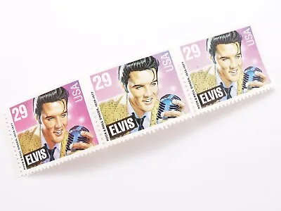 USA Sc#2731 American Music Series : Elvis Presley 29 Cent Stamp 3 Pack • $4.99