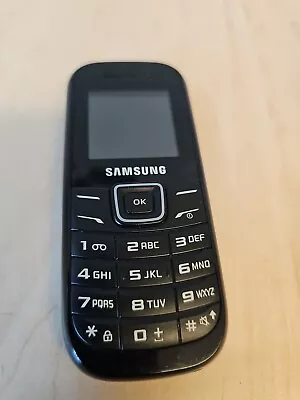 Samsung GT E1200i - Black (Unlocked) Mobile Phone • £9.99