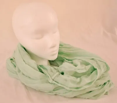 Women's Infinity Scarf Mint Green One Size  63  X 36   • $5.59