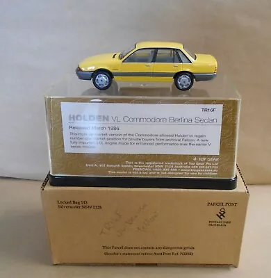 Trax Tr16f Holden Vl Commodore Berlina Sedan  Yellow  Hard To Find Mint Conditio • $80