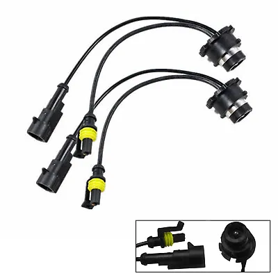 $9.88 • Buy D2S/D2R AMP Conversion Adapters For Factory HID Ballasts W/ Aftermarket HID Bulb