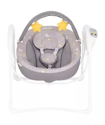 Baby Swing Graco Glider Compact Portable Infant Seat Toy Bar Newborn-9KG NEW UK • £35