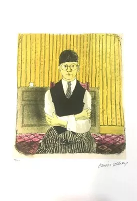 David Hockney - Signed And Numbered Lithograph (Edition Of 200) - Original • £153.49