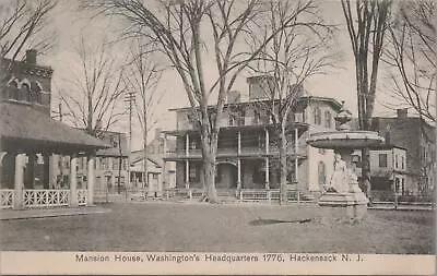 Postcard Mansion House Washington's Headquarters Hackensack NJ  • $20