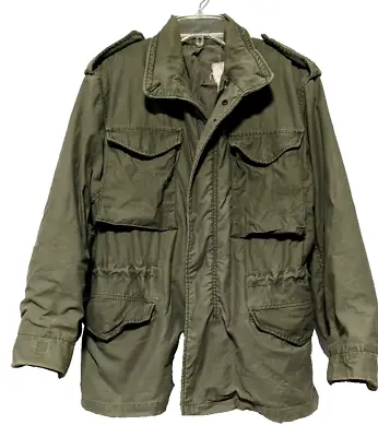 Vintage Army Field Coat Small Regular OG-107 Olive Alpha Military • $30