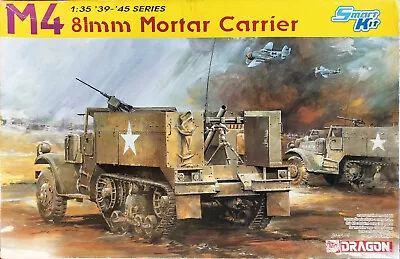 Dragon 6361 1:35 M4 Mortar Carrier Half-Track Model Kit *BNISB* • £64.90