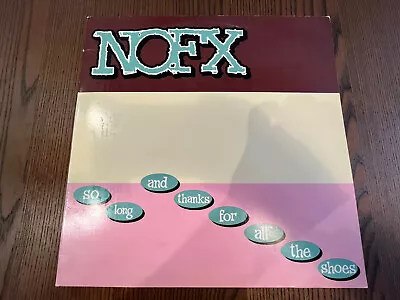 £69.99 • Buy NOFX - So Long And Thanks For All The Shoes LP - RARE VINYL FIRST PRESSING 1997!