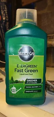 Miracle Gro 119685 Evergreen Fast Green Liquid Lawn Food - 1L • £3