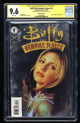 Buffy The Vampire Slayer #3 CGC NM+ 9.6 SS Signed Sarah Michelle Gellar Photo • $349