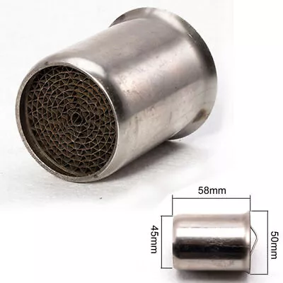 Universal DB Killer Exhaust Muffler Silencer Motorcycle Noise Sound Eliminator • $20.01
