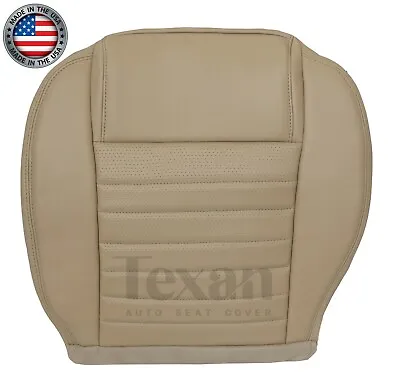 2008 2009 Ford Mustang GT V8 Driver Bottom Synthetic Leather Seat Cover Tan • $90.99