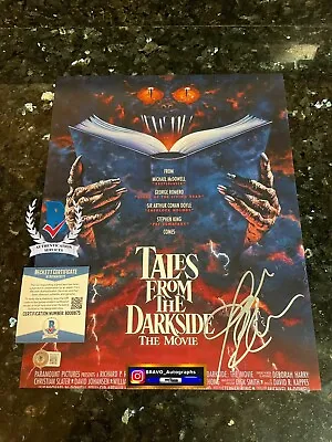 James Remar Signed Photo Tales From The Darkside Signed Photo 11x14 Bas Bd06875 • £145.97