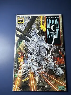 Marc Spector Moon Knight #1  Mike Mayhew Signed  Homage Trade • $12.99