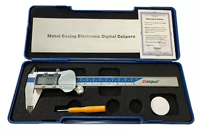 Dasqua Big Screen Metal Digital Vernier Caliper 0-150mm/0-6  2117-9105 Rdgtools • £30.50