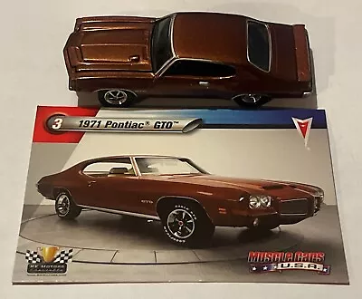 2016 Johnny Lightning Muscle Cars USA 1971 Pontiac GTO With Card • $5.99