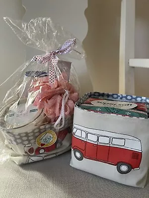 Handmade Campervan Gift Baskets - Pamper Set & Tissue Holder • £5.99