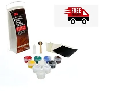 3M 08579 Leather And Vinyl Repairs Rips Burns Tears Repair Kit Fix Car Seat • $17.49