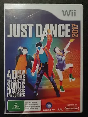 Just Dance 2017 Complete W/ Manual (New & Sealed) (Nintendo Wii 2017 Pal) • $34.95