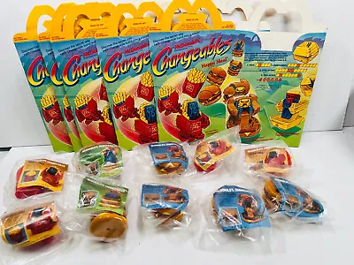 Vtg Lot (10) SEALED 1987 McDonald's Changeables Toys Transformers • $124.99