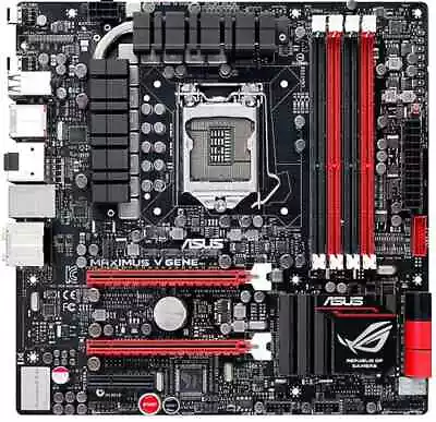 ASUS Maximus V GENE Motherboard LGA 1155 MATX DDR3 HDMI DP USB3.0/2.0 Intel Z77 • $90