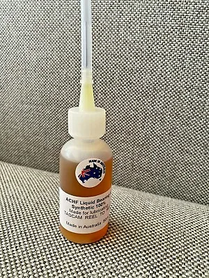 ACHF Liquid Bearing Oil 100% Synthetic Tascam Reel-to-Reel 50ml Bottle • $20