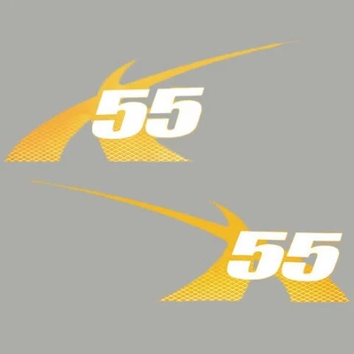 $270.96 • Buy Mastercraft Boat Decal 7501586 | X55 Slider Sunrise Yellow (Set Of 2)
