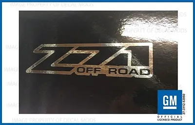 $13.76 • Buy Set 2 - Z71 Offroad 2001 <-> 2006 Sticker Decal Chevy Silverado 4x4 - CHROME