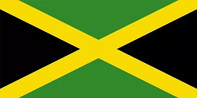 Jamaica Jamaican Flag 5x3Ft Large National Independence Day Cricket Support • £4.29