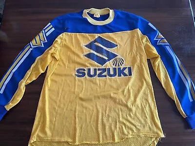 Vintage Suzuki Motocross Jersey  • $100