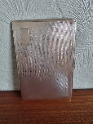 Vintage Sterling Silver Cigarette/card Case (birmingham 1957) • $186.96