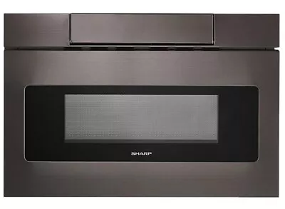 Sharp SMD2470AH 24  Black Stainless Steel Microwave Drawer-Read Description • $1099