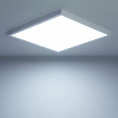 Bright 600x600 Mm 48W Surface Mount LED Panel Light Cool White Ceiling Light • £339.95