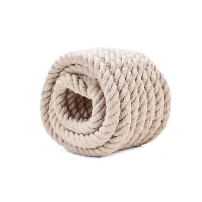 Jute Rope - Twisted Manila Rope Natural Thick Hemp Rope Multipurpose For Indo... • $156.16