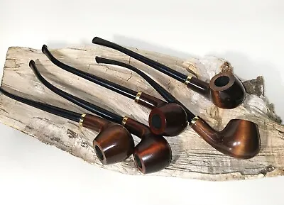 Mr Brog Tobacco Smoking Pipe № 14 Churchwarden Long Exclusive Pear Wood Handmade • $29